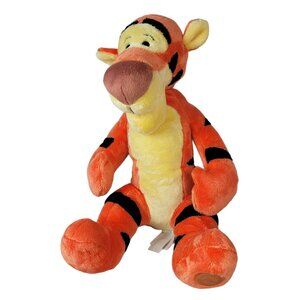 Disney Tigger Plush Stuffed Animal Orange Striped 19" Winnie The Pooh Smiling